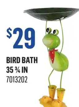 Canac Bird Bath offer