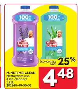 Rossy M. NET/MR. CLEAN Asst. cleaners offer