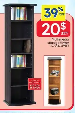 Rossy Multimedia storage tower offer