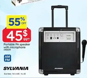 Rossy Portable PA speaker with microphone offer