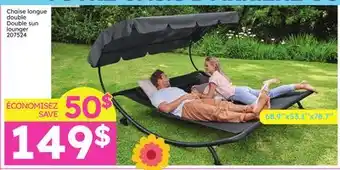 Rossy Double sun lounger offer