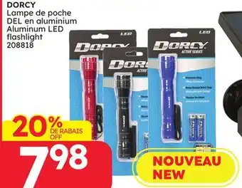 Rossy DORCY Aluminum LED flashlight offer