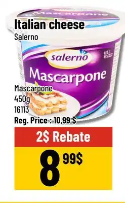 Mayrand Mascarpone Cheese 450 g Salerno offer