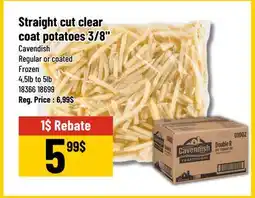 Mayrand Cavendish Straight cut clear coat potatoes 3/8 offer