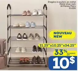 Rossy Metal shoe rack offer