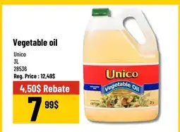 Mayrand Vegetable Oil 3 L Unico offer