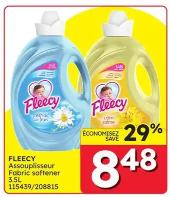 Rossy FLEECY Fabric softener offer