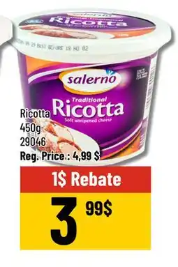 Mayrand Salerno Traditional Ricotta 450 g offer