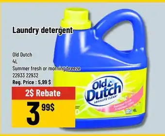 Mayrand Old Dutch Laundry detergent offer