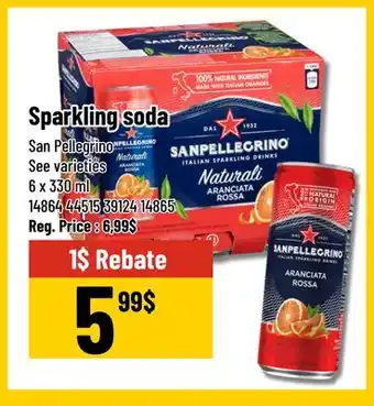 Mayrand Sparkling soda San Pellegrino offer