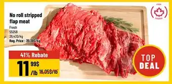 Mayrand Fresh Ungraded Beef Flank Steak Canada offer