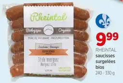 Avril saucisses surgelées bios offer