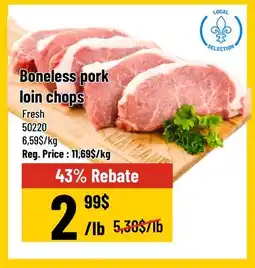 Mayrand Boneless Pork Loin Chops Quebec offer