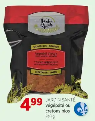 Avril Végépâté ou cretons bios offer