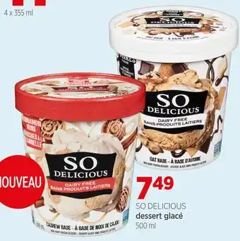 Avril dessert glacé offer
