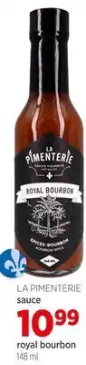 Avril sauce royal bourbon offer