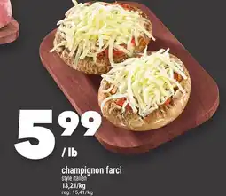 Marche Ami Champignon farci offer