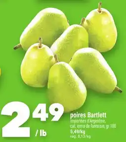 Marche Ami Poires Bartlett offer
