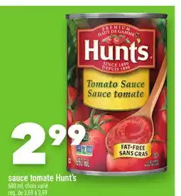 Marche Ami SAUCE TOMATE HUNT'S offer