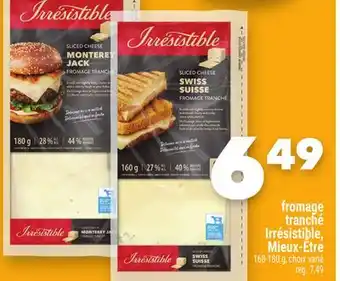 Marche Ami FROMAGE TRANCHÉ IRRÉSISTIBLE, MIEUX‑ÊTRE offer