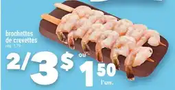 Marche Ami BROCHETTES DE CREVETTES offer