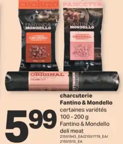 L'Intermarché CHARCUTERIE FANTINO & MONDELLO, 100-200 G offer