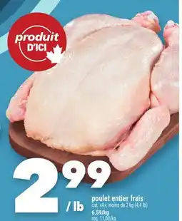 Marche Ami POULET ENTIER FRAIS offer