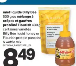 L'Intermarché MIEL LIQUIDE, 500 G OU MÉLANGE À CRÊPES ET GAUFRES PROTÉINÉ FLOURISH, 430 G offer