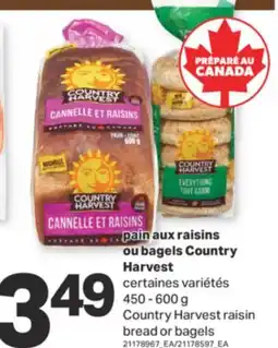 L'Intermarché PAIN AUX RAISINS OU BAGELS, 450 - 600 g offer