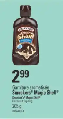 L'Intermarché GARNITURE AROMATISÉE MAGIC SHELL , 205 G offer