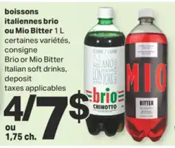 L'Intermarché BOISSONS ITALIENNES, 1 L offer