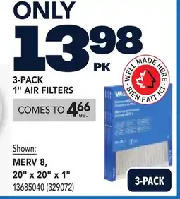 RONA 3-PACK 1 AIR FILTERS offer