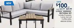 RONA 5-PIECE HORIZON SECTIONAL SET offer
