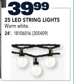 RONA 25 LED STRING LIGHTS 24' offer