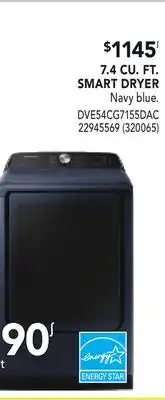 RONA SAMSUNG 7.4 CU. FT. SMART DRYER offer