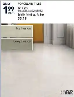RONA MONO SERRA PORCELAIN TILES offer