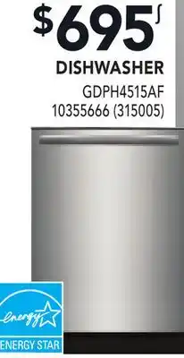 RONA FRIGIDAIRE GALLERY DISHWASHER offer