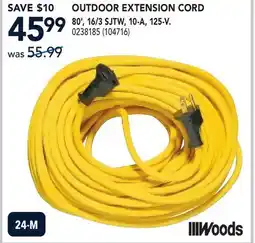 RONA OUTDOOR EXTENSION CORD offer