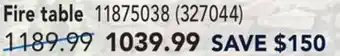 RONA Fire table offer