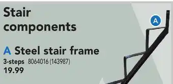 RONA Steel stair frame offer
