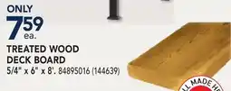 RONA TREATED WOOD DECK BOARD offer