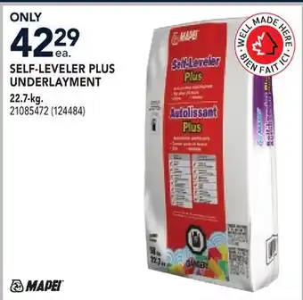 RONA SELF-LEVELER PLUS UNDERLAYMENT offer