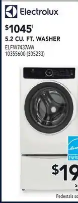 RONA ELECTROLUX 5.2 CU. FT. WASHER offer