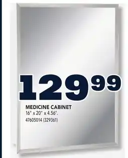 RONA MEDICINE CABINET offer