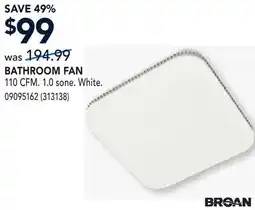 RONA BATHROOM FAN offer