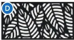 RONA BARRETTE Sanibel DECORATIVE PANEL offer