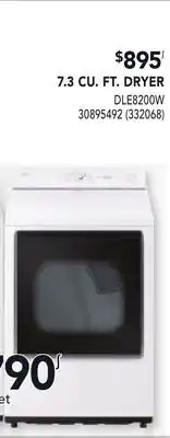 RONA 7.3 CU. FT. DRYER offer