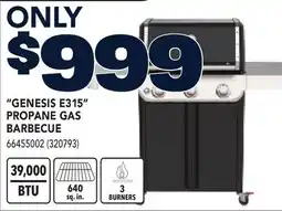 RONA GENESIS E315 PROPANE GAS BARBECUE offer