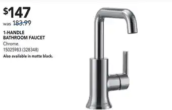 RONA 1-HANDLE BATHROOM FAUCET offer