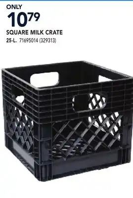 RONA SQUARE MILK CRATE offer